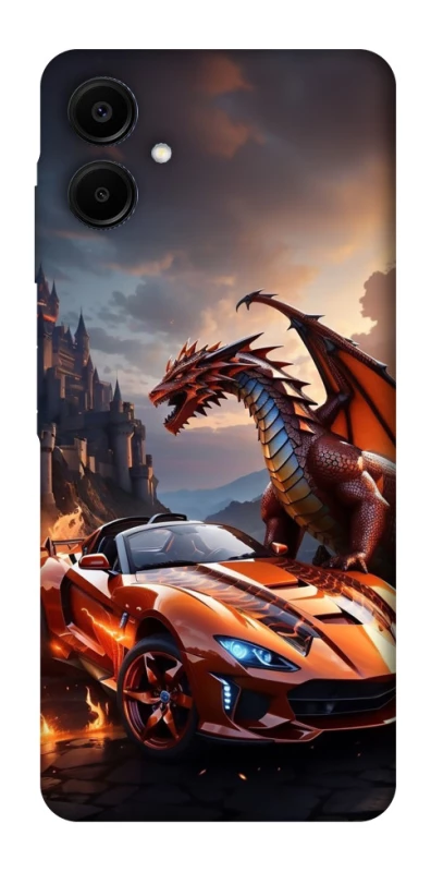 Чохол на Samsung Galaxy A06 Сar and dragon фото 1 з 1