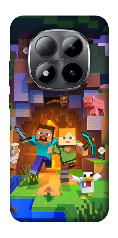 Чехол на Xiaomi Redmi Note 15 Pro 5G Minecraft game фото 1 из 1