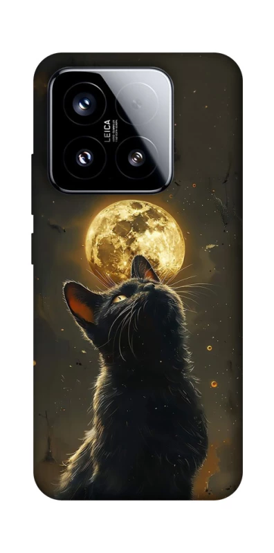 Чохол на Xiaomi 15 Кіт під місяцем v2 фото 1 з 1