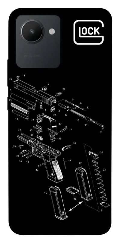 Чехол на Realme C30s LOCK фото 1 из 1