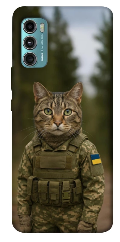 Чохол на Motorola Moto G60 Кіт захисник фото 1 з 1