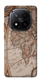 Чехол на Xiaomi Redmi Note 14 Pro+ 5G Карта путешествий фото 1 из 1