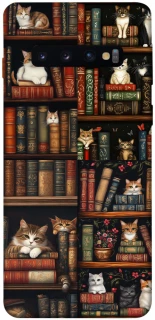 Чехол на Samsung Galaxy S10 Cats & Books фото 1 из 1