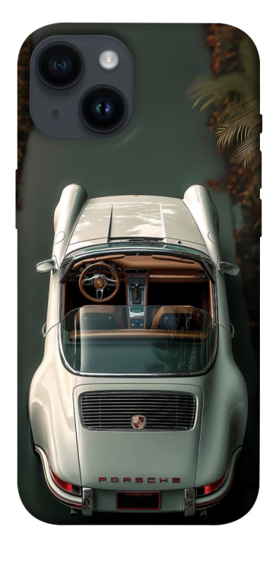 Чохол на Apple iPhone 14 (6.1") White porsche фото 1 з 1