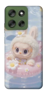 Чохол на Motorola Moto G56 5G Labubu swimming фото 1 з 1