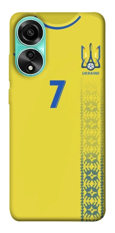 Чехол на Oppo A78 4G UA-Football ver.3 фото 1 из 1