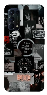 Чохол на Oppo Reno 5 4G Halloween aesthetics ver.3 фото 1 з 1