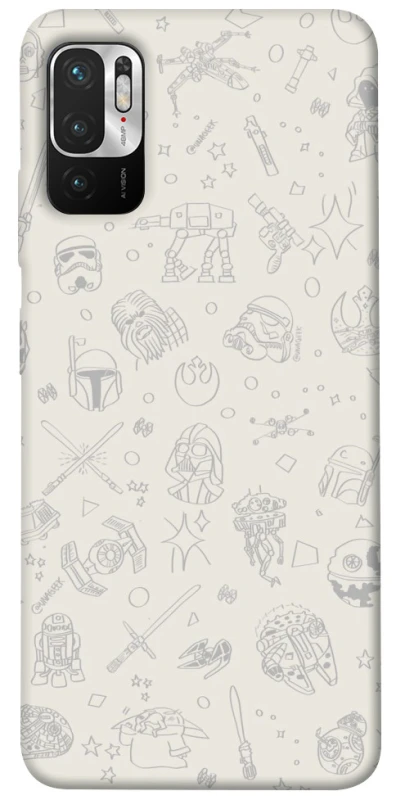 Чохол на Xiaomi Redmi Note 10 5G Star Wars background ver.1 фото 1 з 1