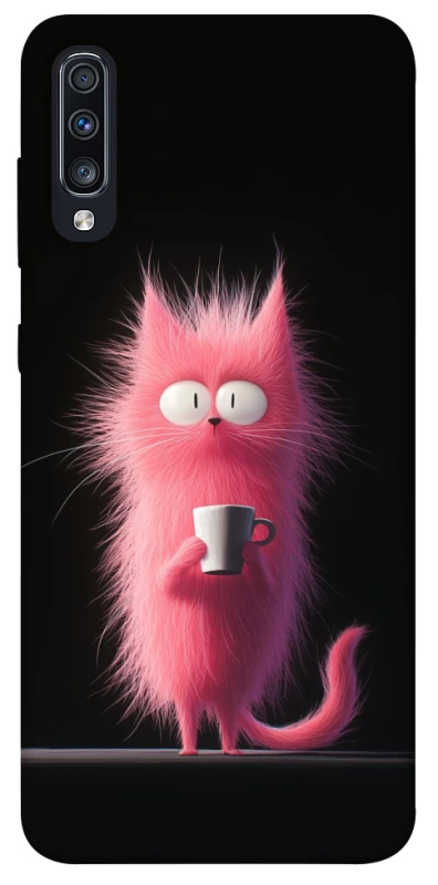 Чехол на Samsung Galaxy A70 (A705F) Розовый котёнок фото 1 из 1