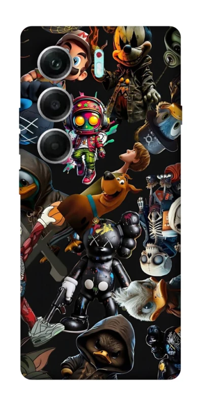 Чехол на Tecno Camon 40 Pro Cartoons фото 1 из 1