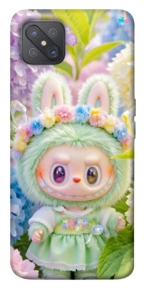 Чехол на Oppo A92s Labubu & Flowers ver.2 фото 1 из 1