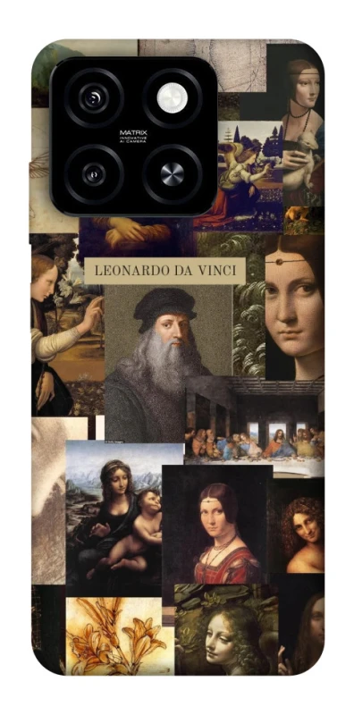 Чохол на ZTE Blade A55 4G Leonardo da Vinci фото 1 з 1
