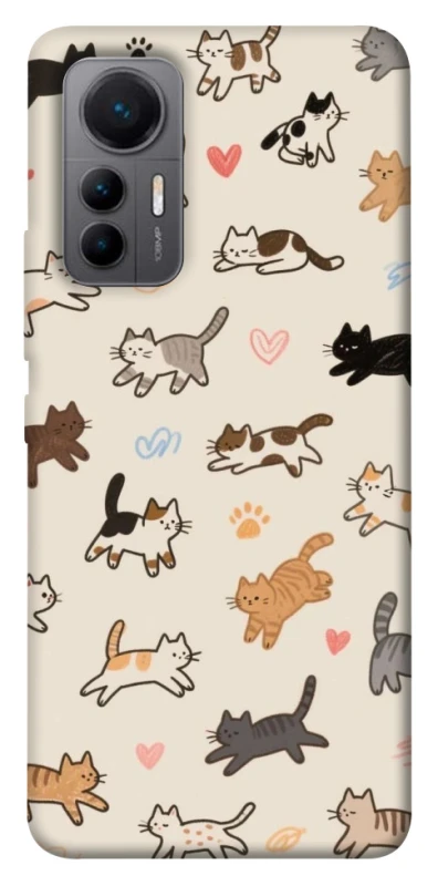 Чохол на Xiaomi 12 Lite Cat style ver.2 фото 1 з 1