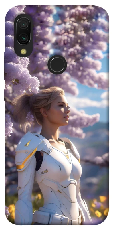 Чохол на Xiaomi Redmi 7 Cyber space girl ver.1 фото 1 з 1