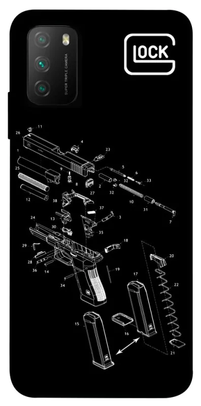 Чохол на Xiaomi Poco M3 LOCK фото 1 з 1
