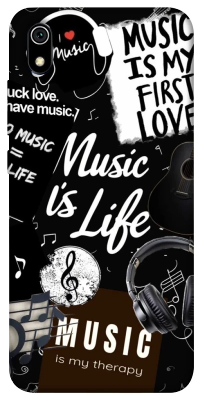 Чохол на Xiaomi Redmi 7A Music is Life фото 1 з 1