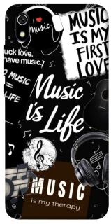 Чохол на Xiaomi Redmi 7A Music is Life фото 1 з 1