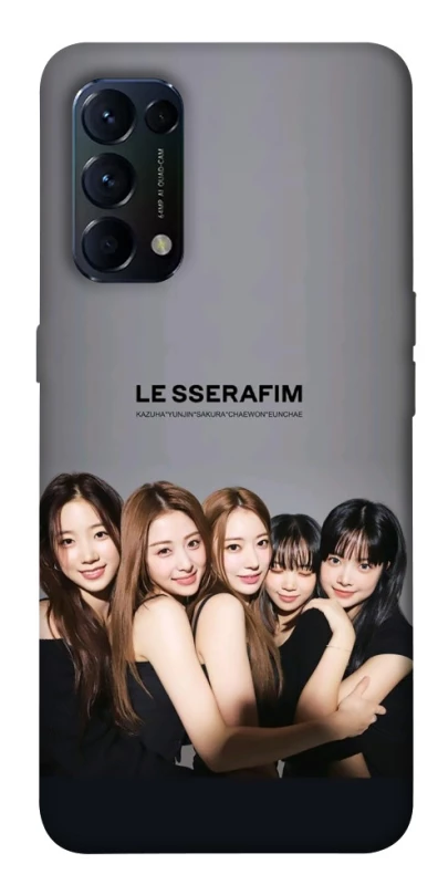 Чехол на Oppo Reno 5 4G LE SSERAFIM v2 фото 1 из 1