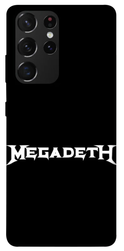 Чохол на Samsung Galaxy S21 Ultra Megadeth logo фото 1 Чохол на Samsung Galaxy S21 Ultra Megadeth logo фото 1 з 1