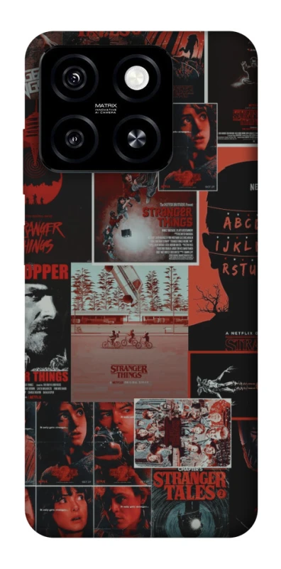 Чехол на ZTE Blade A55 4G Stranger Things ver.23 фото 1 из 1