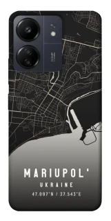 Чехол на Xiaomi Poco C65 Mariupol map фото 1 из 1