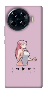 Чехол на TECNO Spark 20 Pro+ Вайфу фото 1 из 1