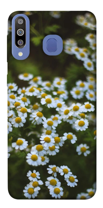 Чохол на Samsung Galaxy M30 Ромашки v13 фото 1 з 1