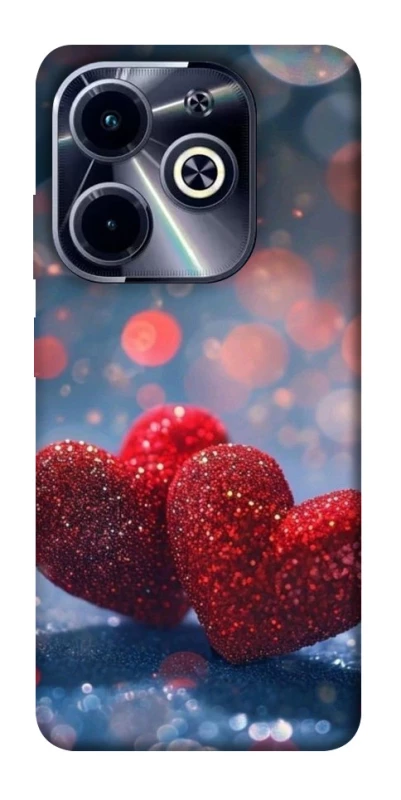 Чохол на Infinix Hot 40i Red hearts фото 1 з 1