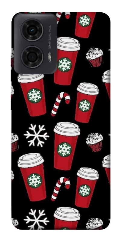 Чохол на Motorola Moto G04 Новорічний v40 фото 1 з 1