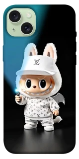 Чехол на Apple iPhone 15 Plus (6.7") Labubu with flashlight ver.1 фото 1 из 1