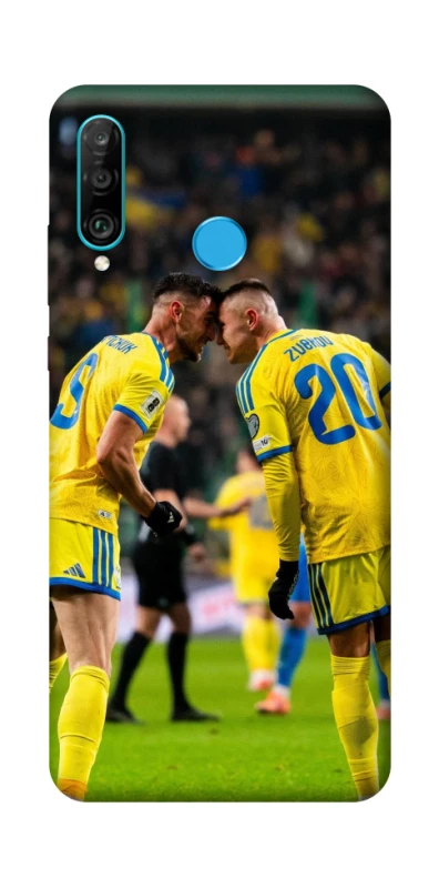 Чехол на Huawei P30 lite UA-Football ver.2 фото 1 из 1