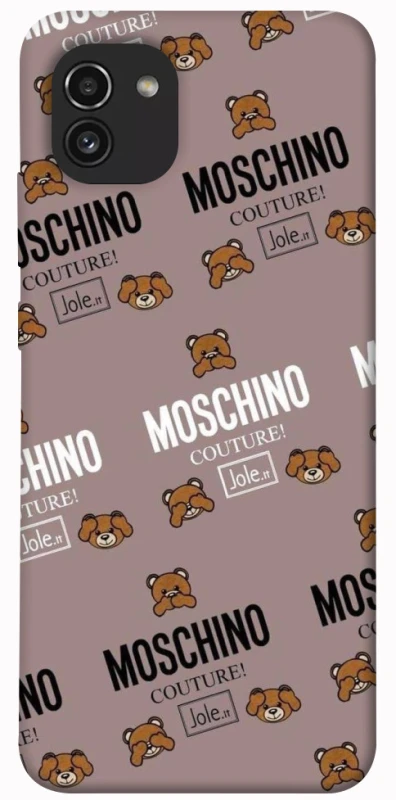 Чохол на Samsung Galaxy A03 Moschino фото 1 з 1