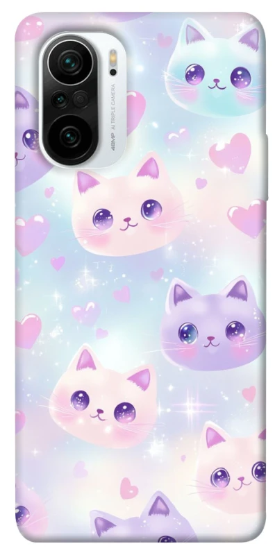 Чехол на Xiaomi Redmi K40 / K40 Pro / K40 Pro+ / Poco F3 Funny Kittens ver.4 фото 1 из 1