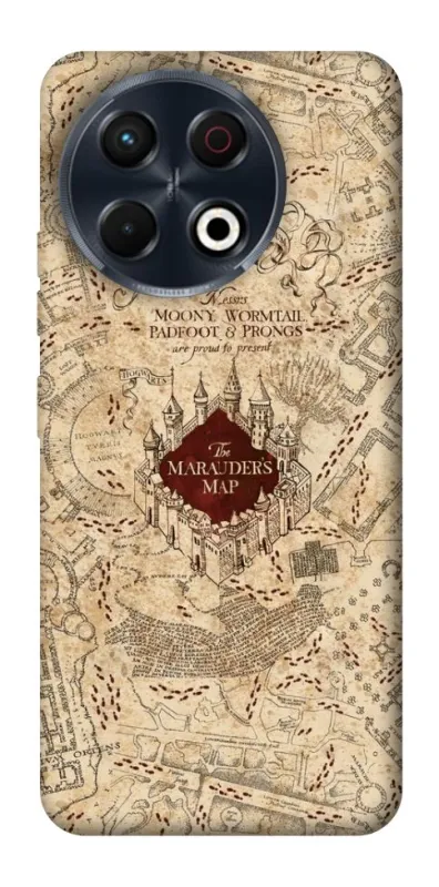 Чехол на TECNO Spark 30 Pro (KL7) Marauders map фото 1 из 1