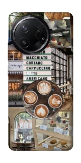 Чохол на Infinix Note 50 Pro Coffee collage ver.5 фото 1 з 1