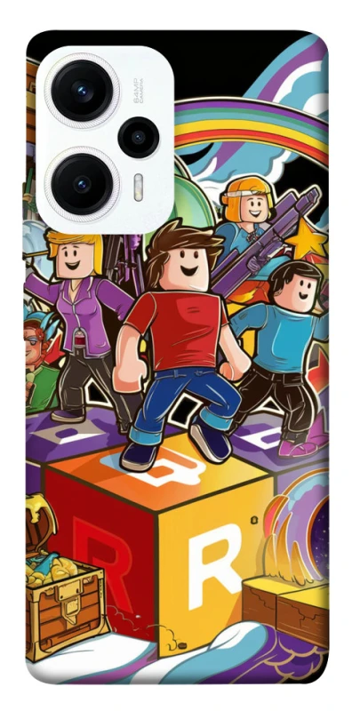 Чохол на Xiaomi Poco F5 / Note 12 Turbo Roblox family фото 1 з 1