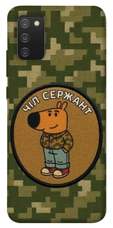 Чехол на Samsung Galaxy A02s Чил сержант фото 1 из 1