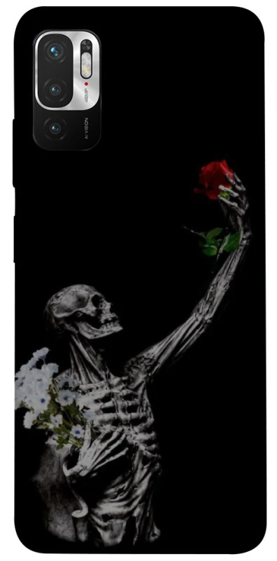 Чехол на Xiaomi Poco M3 Pro 4G / 5G Skeleton vs Rose фото 1 из 1