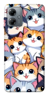 Чохол на Motorola Moto G14 Cute Cat v2 фото 1 з 1