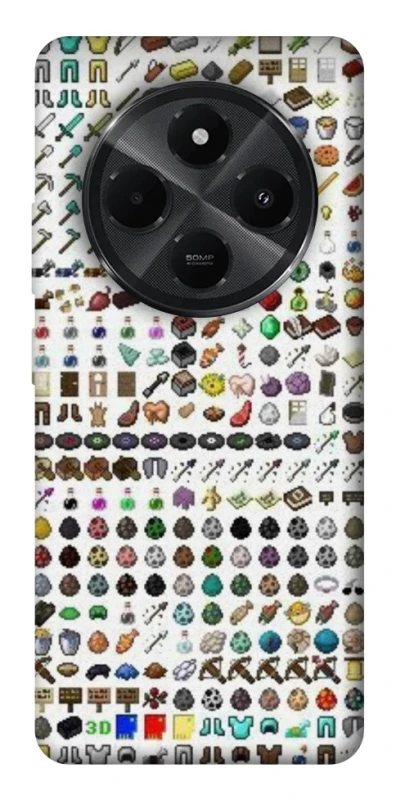 Чохол на Xiaomi Redmi A3 Pro Minecraft v2 фото 1 з 1