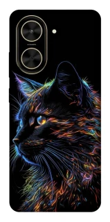 Чехол на Xiaomi Poco C71 Черный кот фото 1 из 1