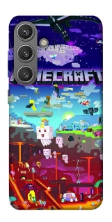 Чехол на Samsung Galaxy S24 Minecraft world фото 1 из 1