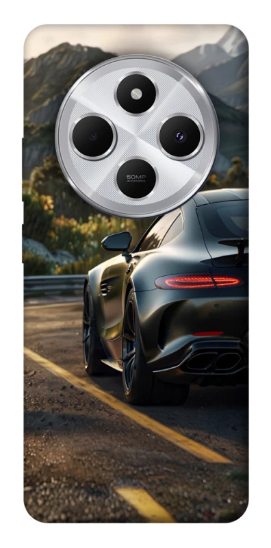 Чехол на Xiaomi Redmi 14C / Poco C75 Car in the mountains фото 1 из 1