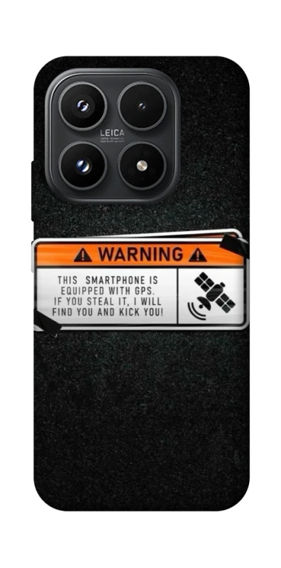 Чохол на Xiaomi 17 Warning фото 1 з 1