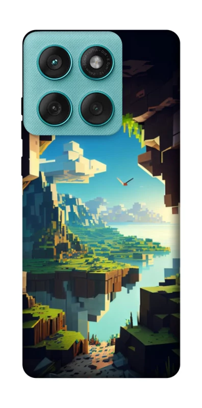 Чохол на Motorola Edge 60 Fusion Minecraft sunrise фото 1 з 1