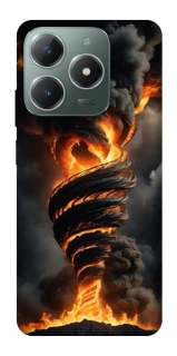 Чехол на Realme C61 Огненный торнадо фото 1 из 1
