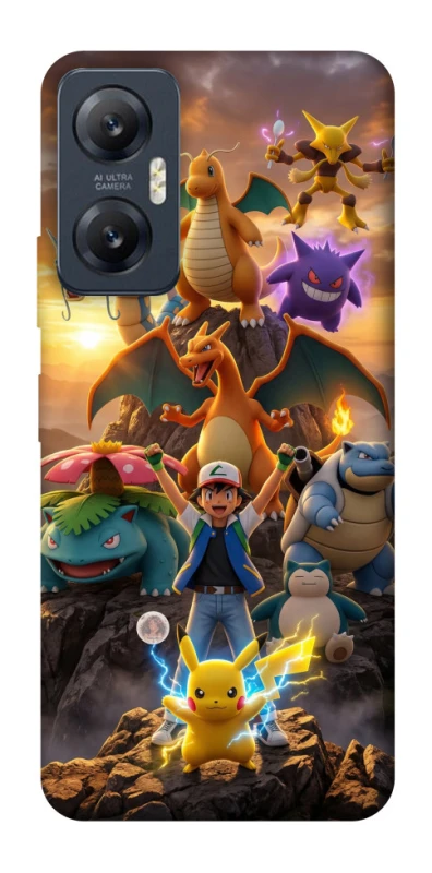 Чехол на Infinix Hot 20 5G Pokemon фото 1 из 1