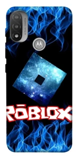 Чехол на Motorola Moto E20 Roblox Galaxy Flame Logo фото 1 из 1