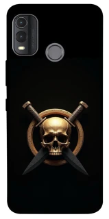 Чохол на Nokia G11 Plus Golden Skull фото 1 з 1