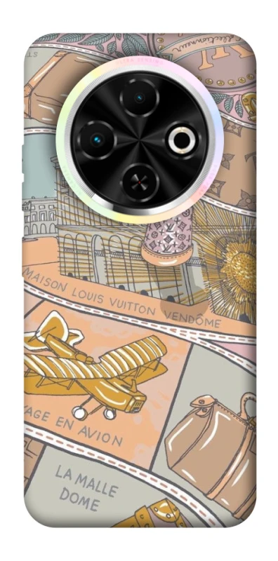 Чехол на TECNO Spark 30C Fashion collage ver.2 фото 1 из 1